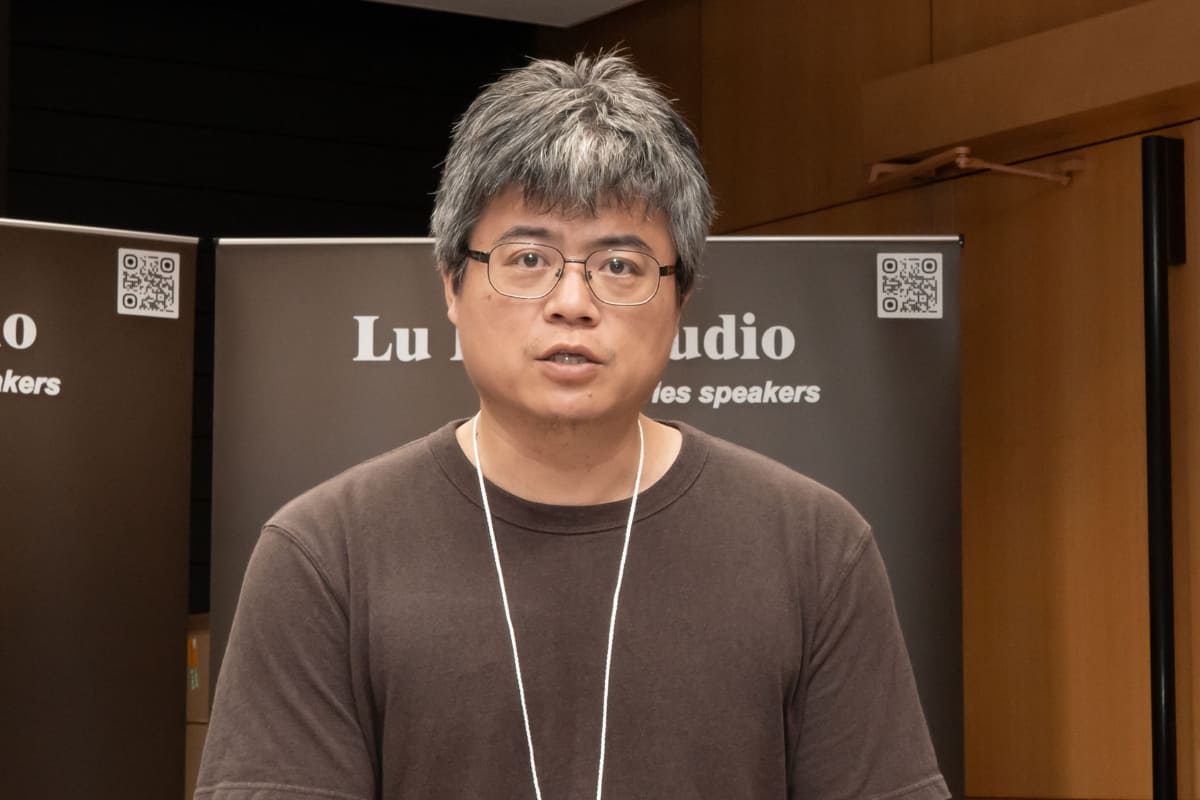 Lu Kang Audioのロックス・シー社長