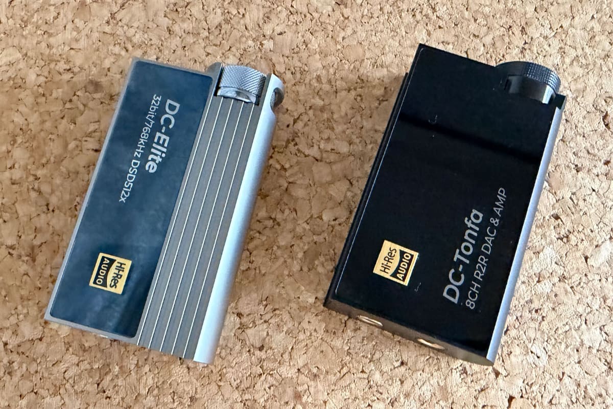 左からDC-Elite、DC-TonFa。よく見ると細部の意匠が異なる