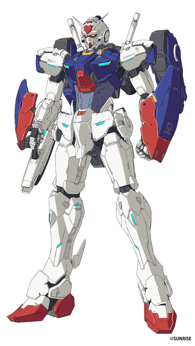 ガンダムZERO。対アポカリプス最新鋭実験機で、ガンダムタイプと呼ばれる新世代MS<br><span class="fnt-70">(C)サンライズ</span>