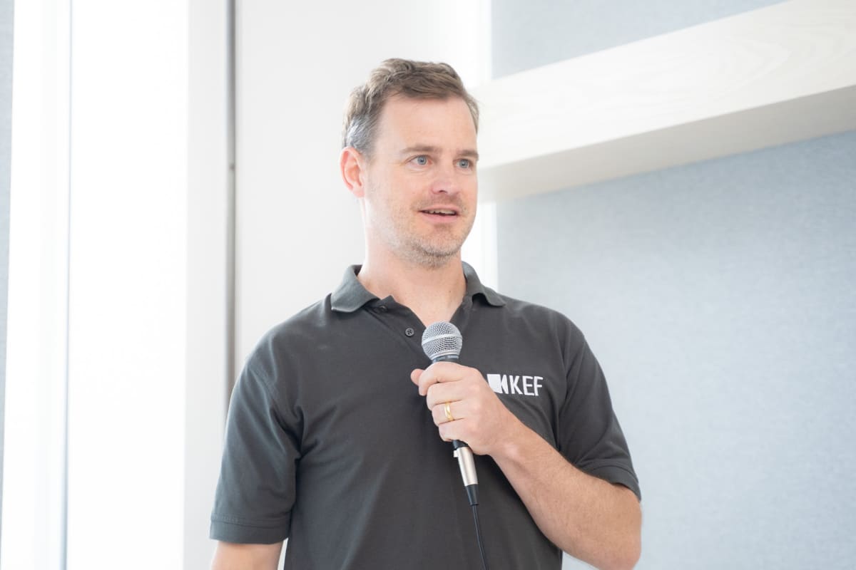 KEFのChief Technology Officer(CTO)であるDr. Jack Oclee-Brown氏