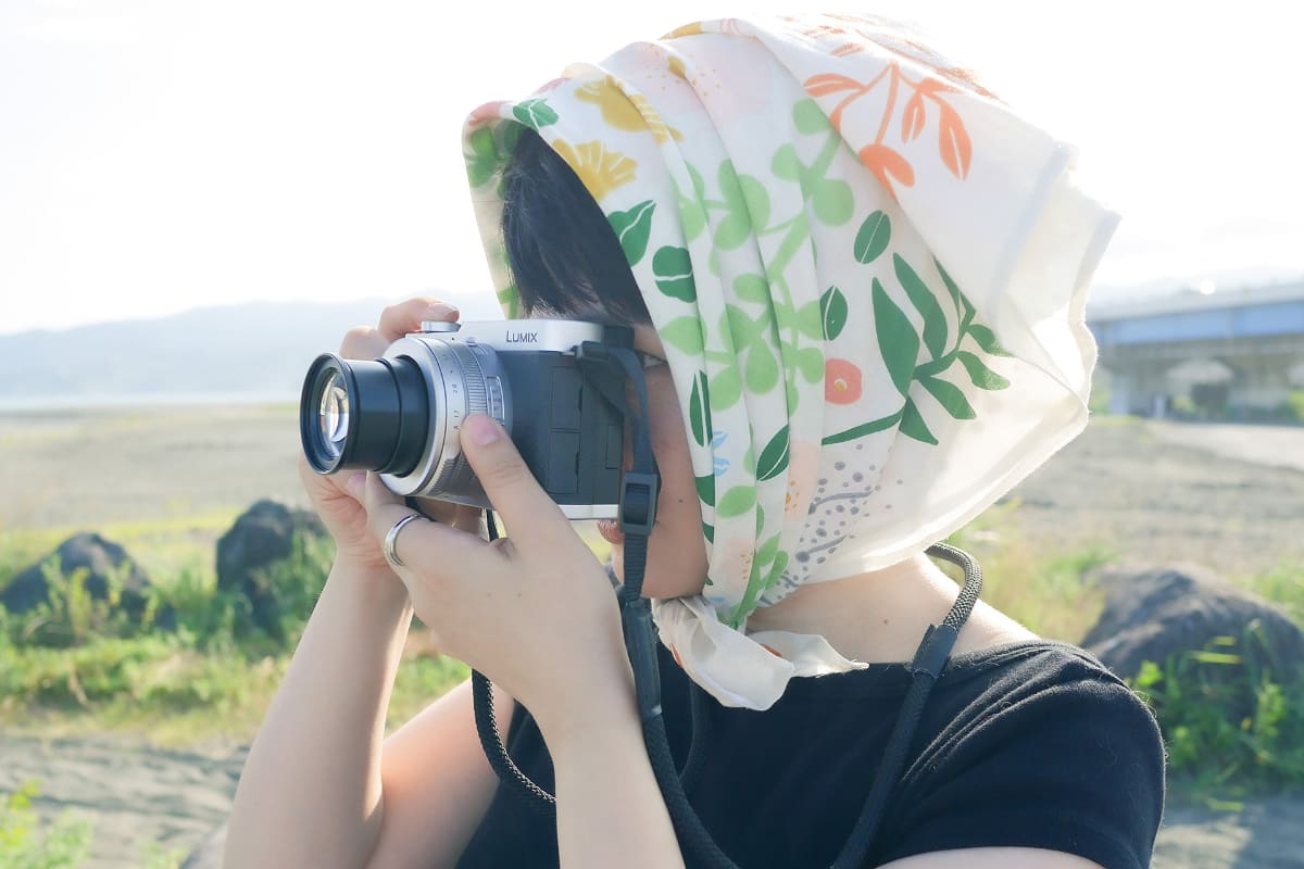 ピーカンの夏日、汗だくになって撮りました