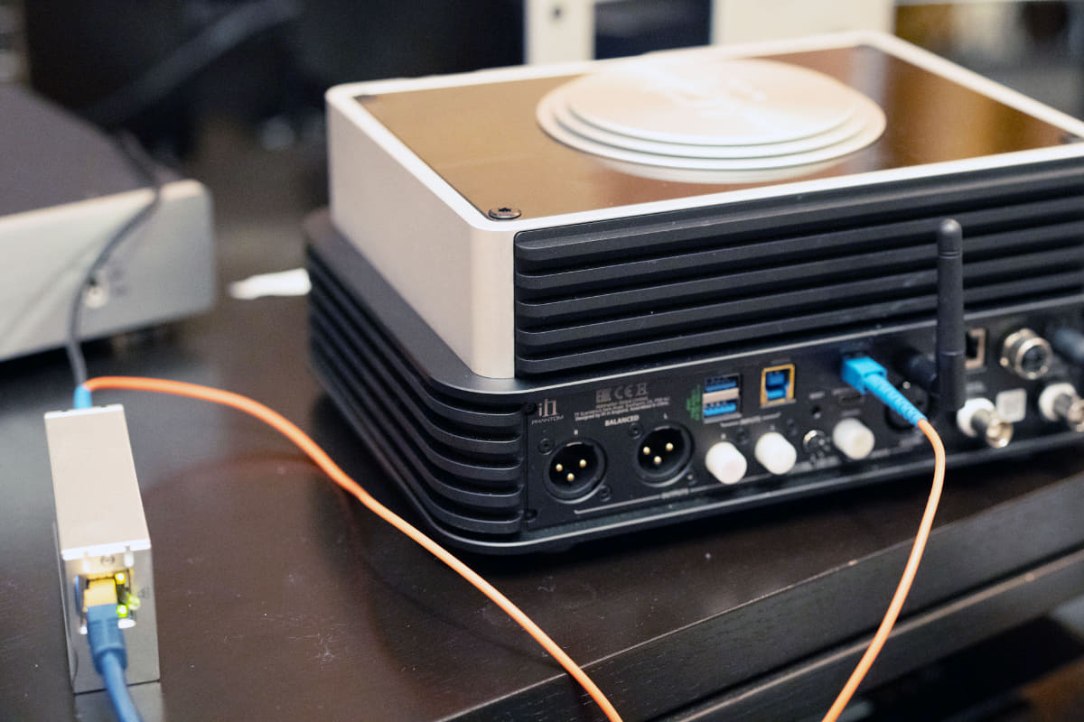 「Optibox」を接続したところ