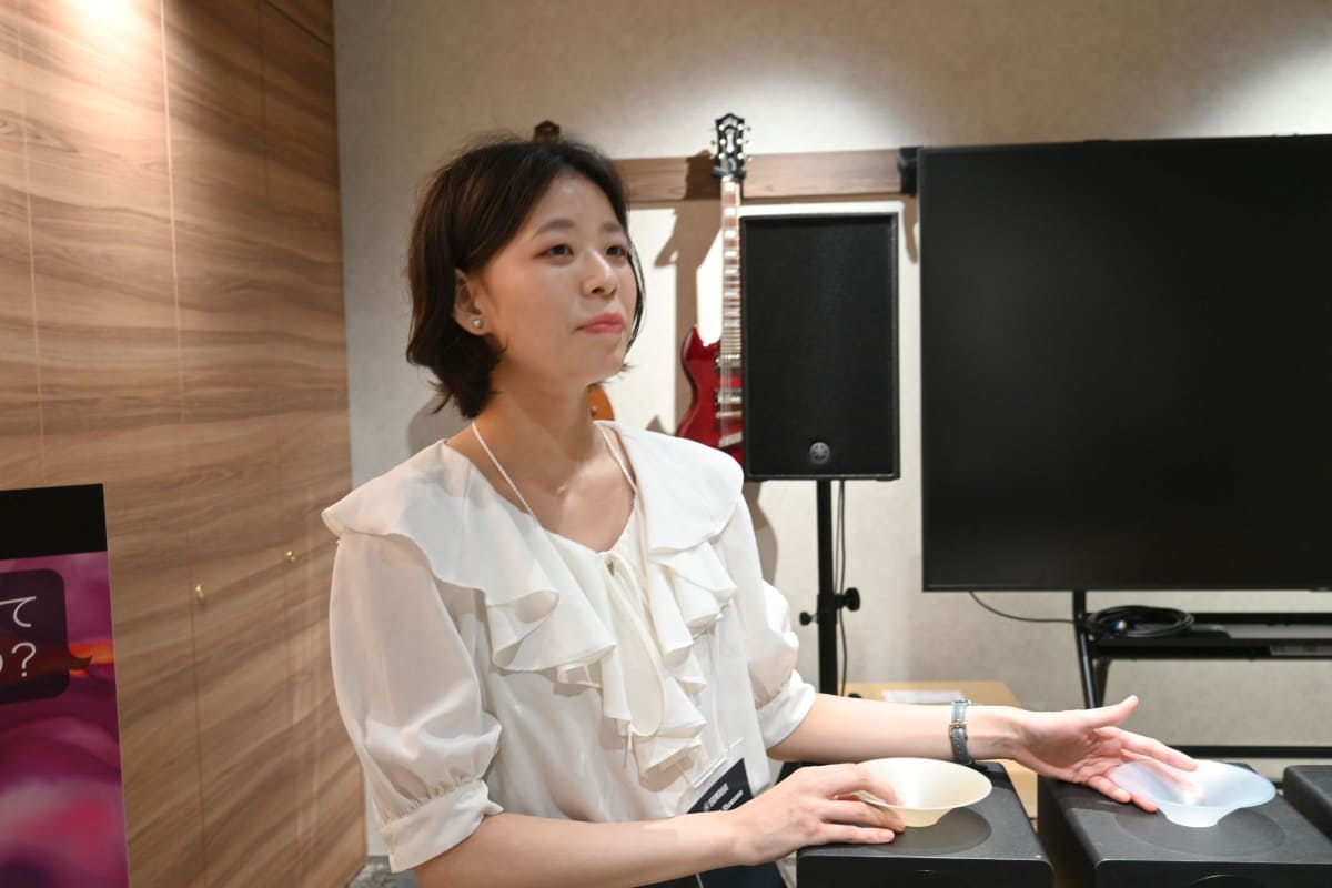 基盤研究開発部 素材素子グループ 谷口あおい氏