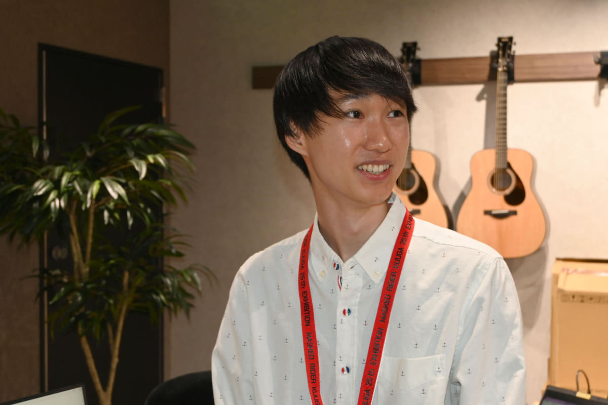 基盤研究開発部 感性情報グループ 沖田歩氏