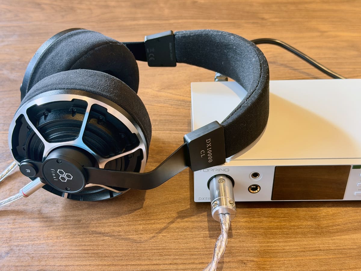 Topping「DX5II」を4ピンXLRで使用