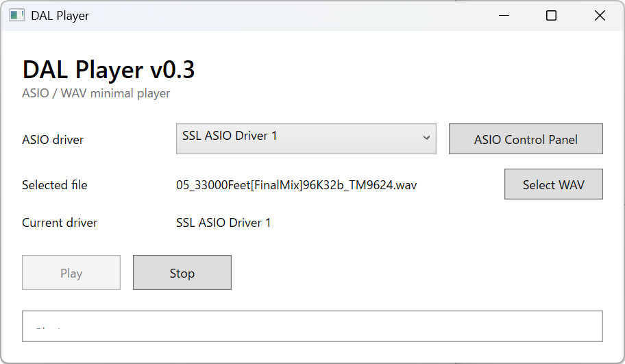 DAL Player Ver0.3が完成