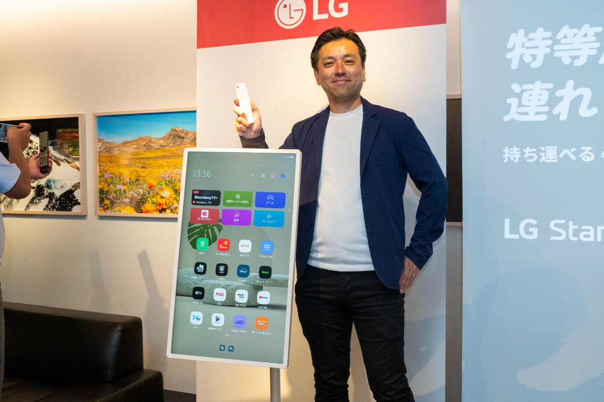 LGエレクトロニクス・ジャパン Marketing Team 安藤康夫氏