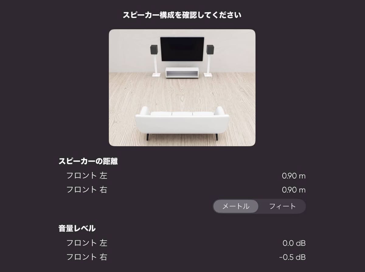 補正の結果