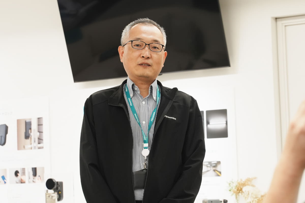 ハイセンスジャパンの李建波副社長