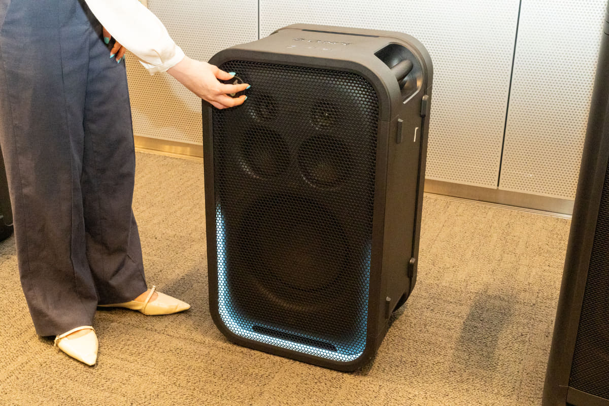 音量もライティングで表示