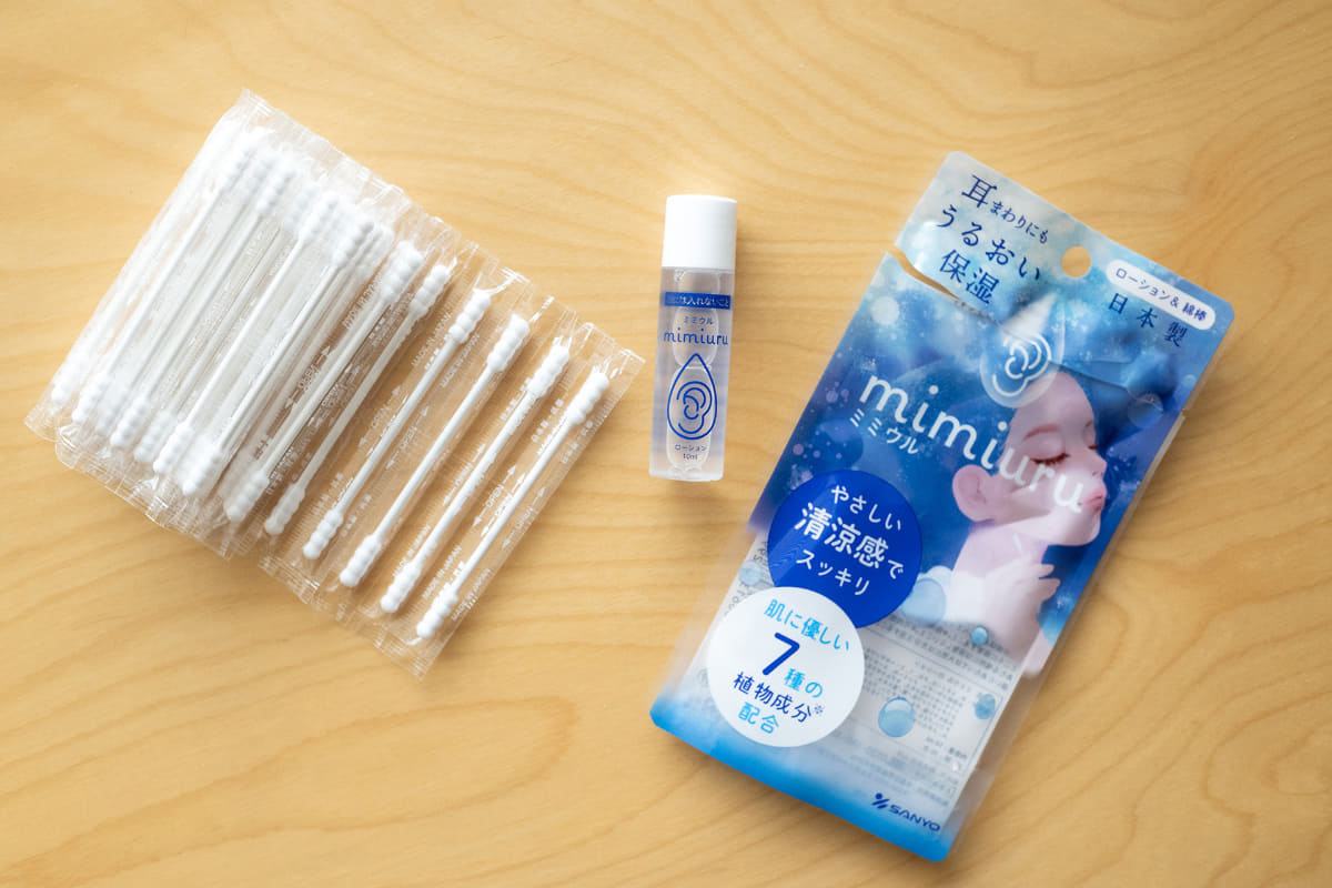 「mimiuru」(製品名：ミミウル ローション)550円