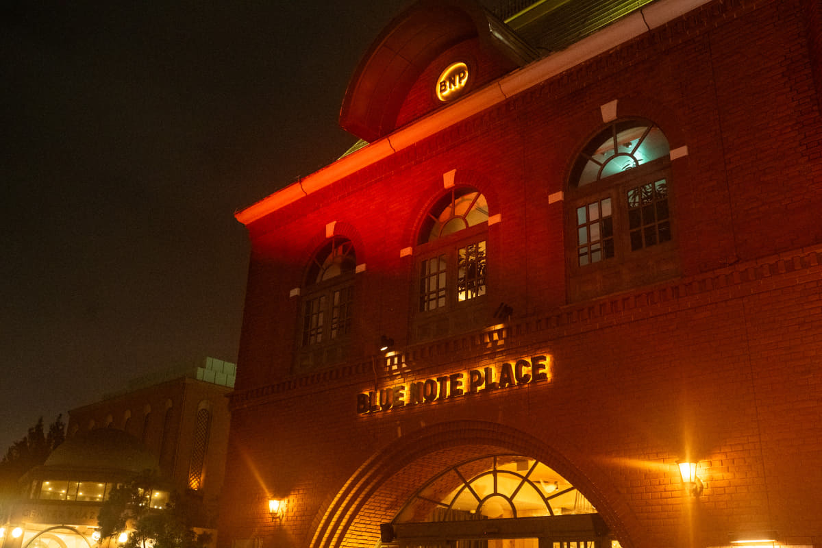 会場のBLUE NOTE PLACE