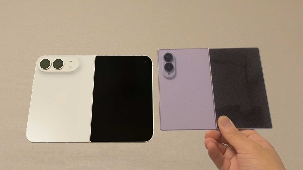 せっかくなので、ARのiPhone Duoでサイズ感を確認