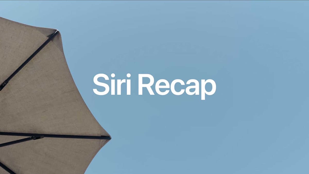 会話をノートとして記録、内容とサマリーを残す「Siri Recap」