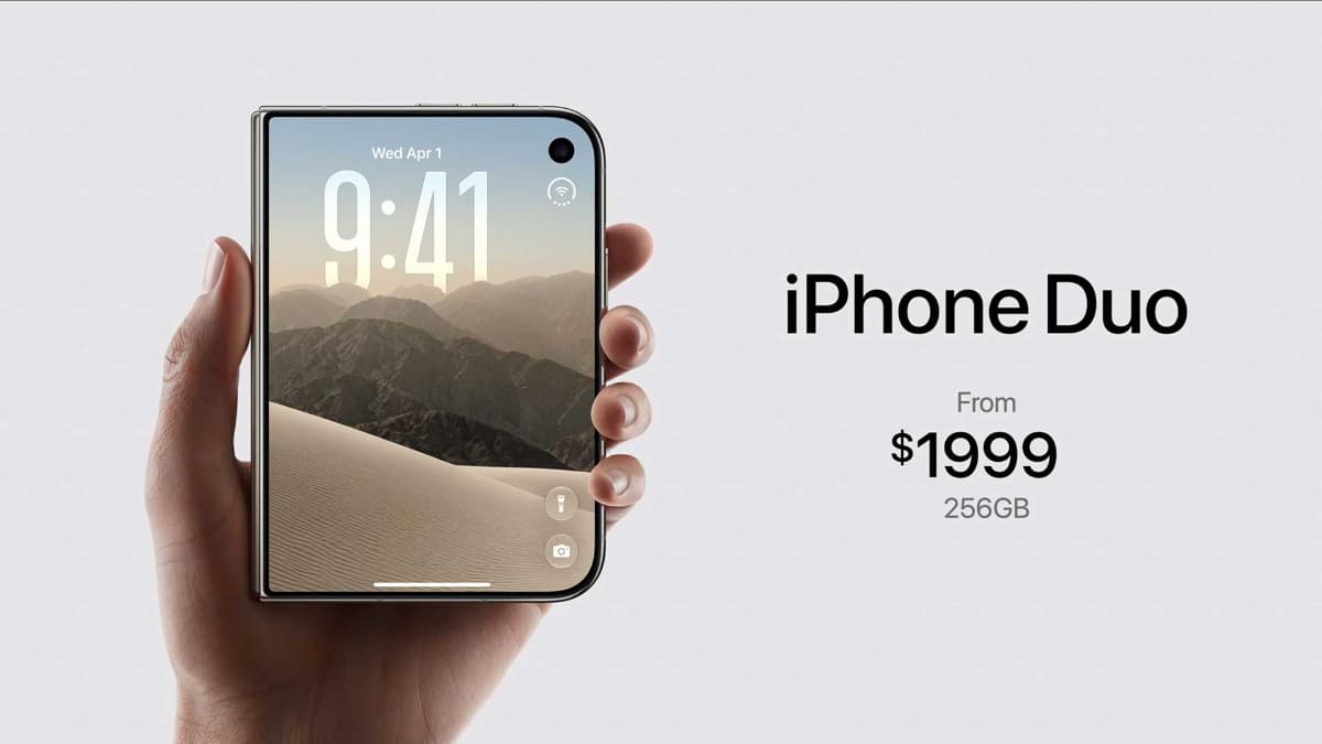 iPhone Duoは1999ドルから。日本だと364,800円から