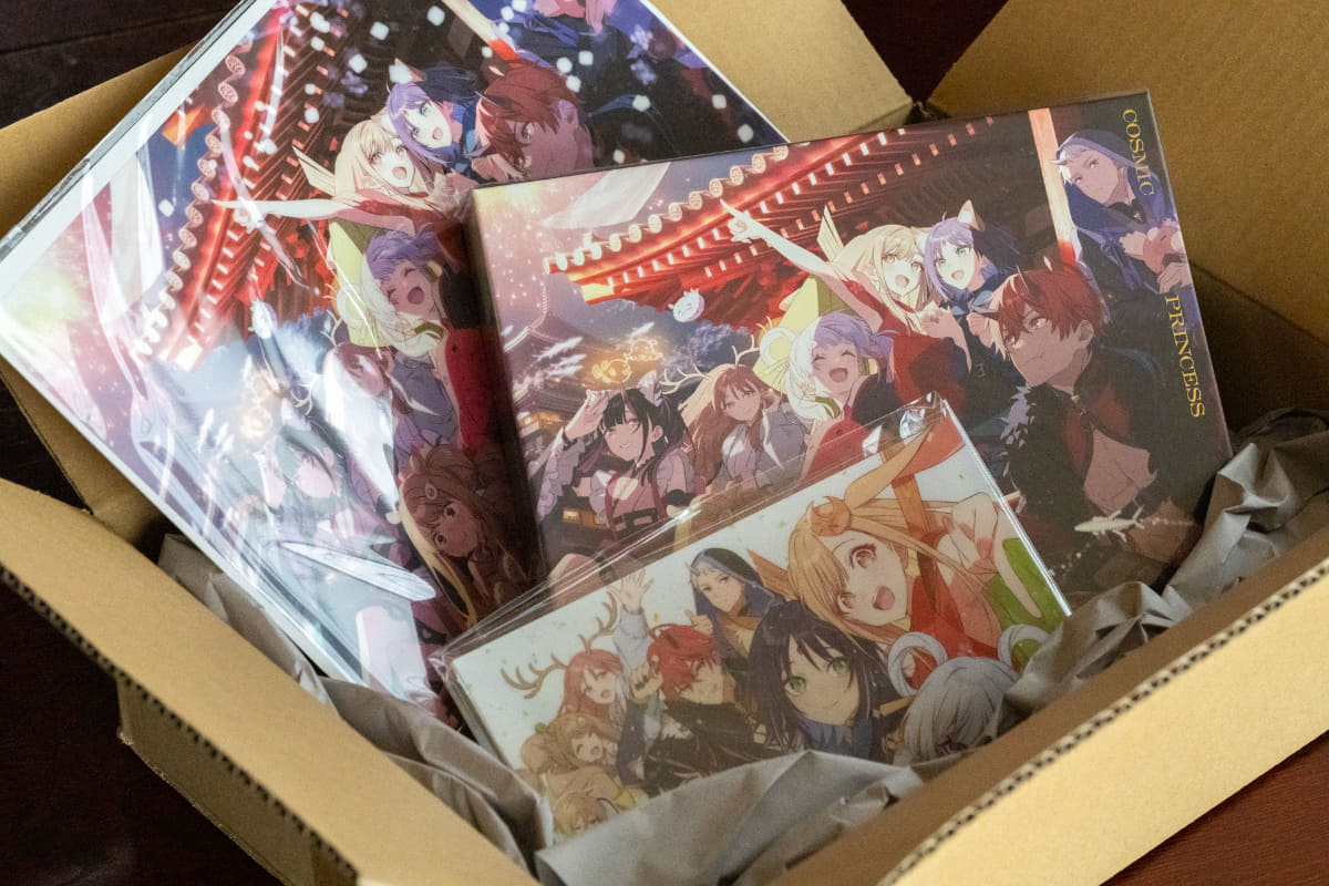 「超かぐや姫!」Blu-ray特装限定版が届いた!!<br><span class="fnt-70">(C)コロリド・ツインエンジンパートナーズ</span>