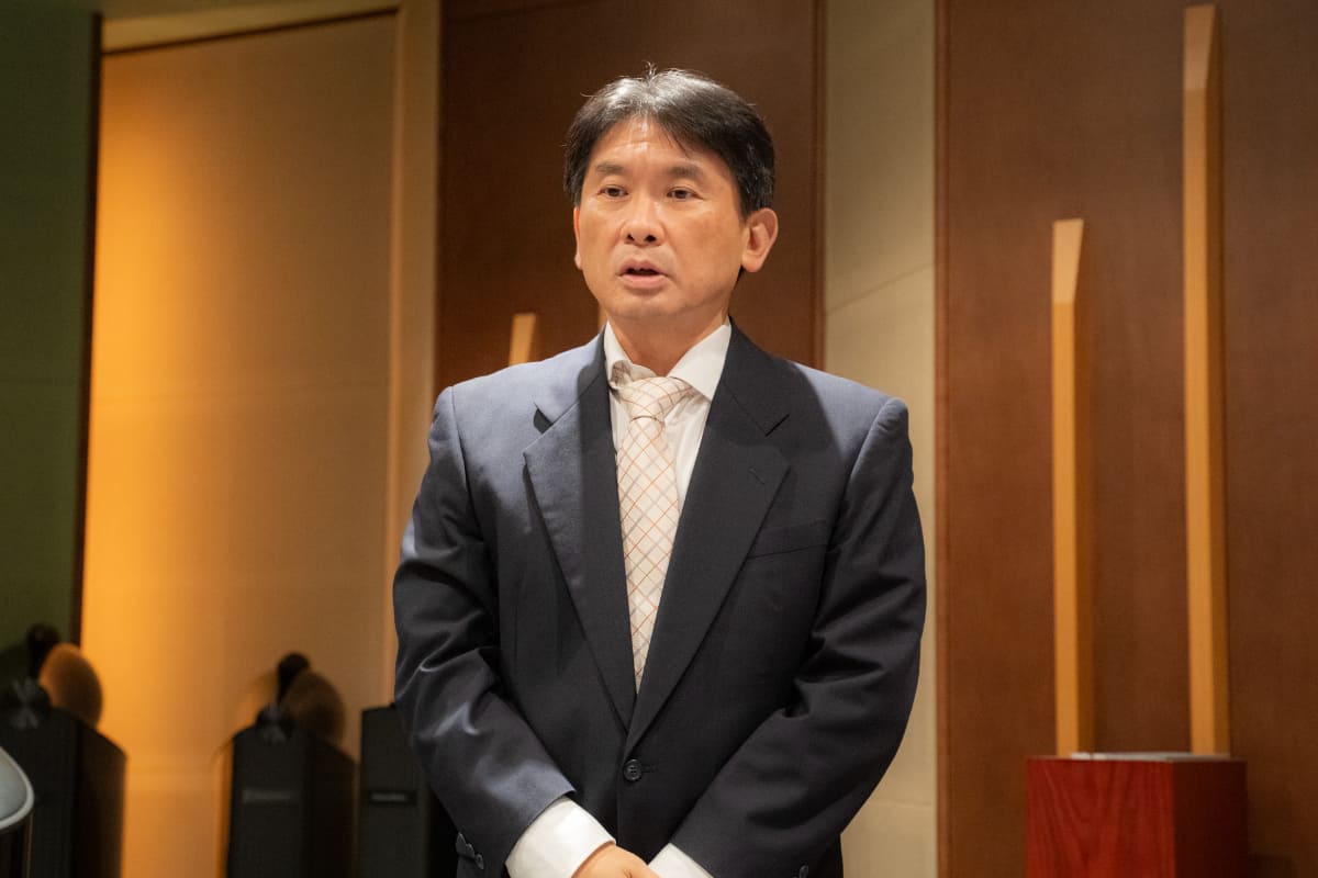 マランツのサウンドマスターである尾形好宣氏
