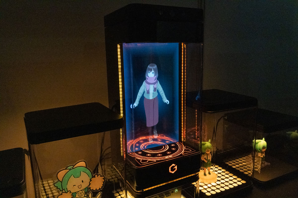 様々なVRMアバターも表示できる