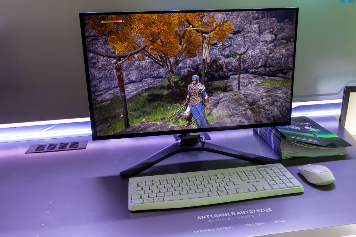 タンデムWOLEDパネルを搭載した26.5型モニター「ANT275ZQE」