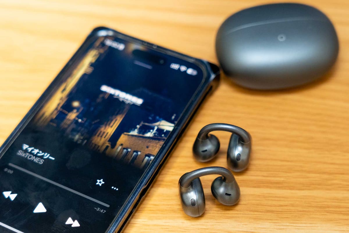 iPhone 16 Proとペアリングして聴いてみた