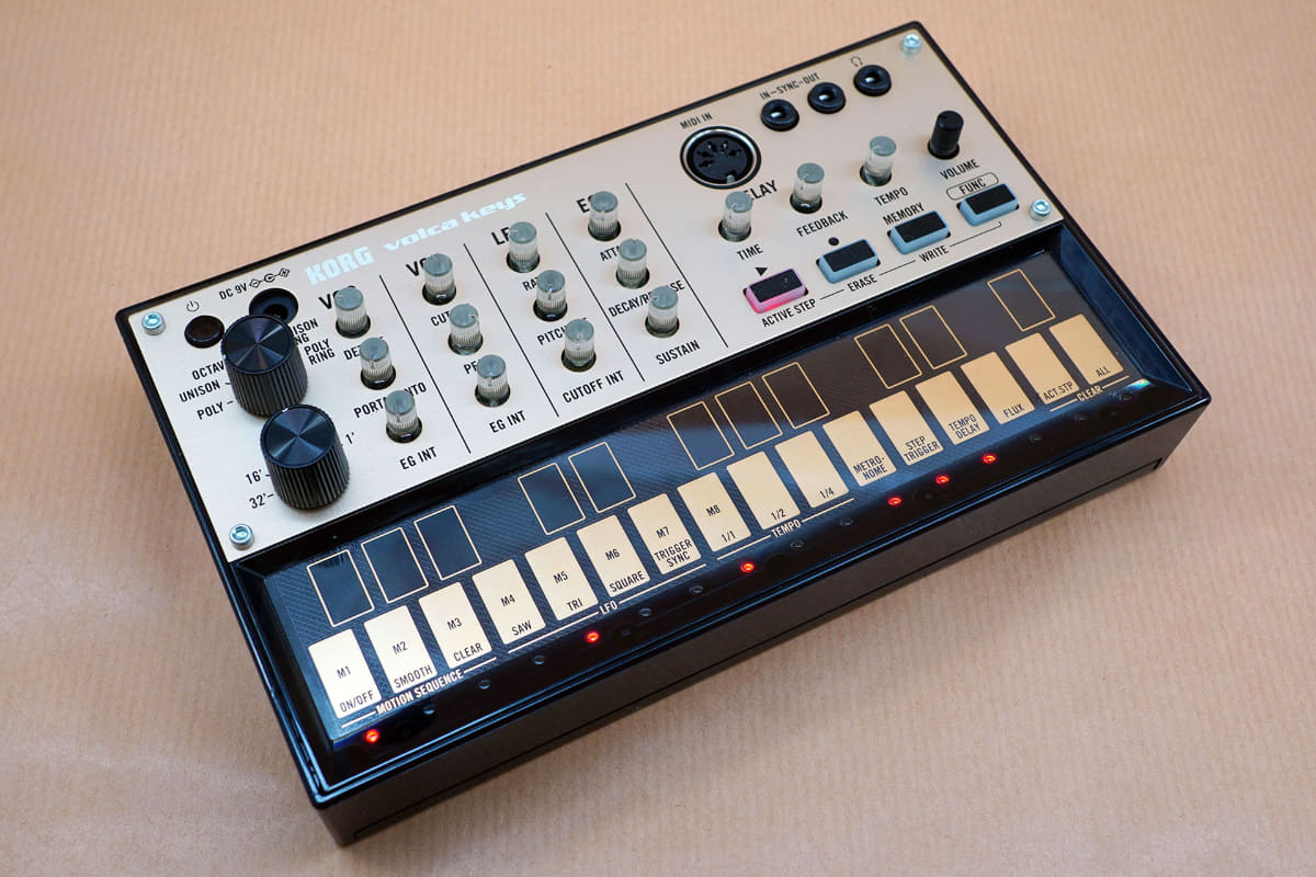 最初に購入した「volca keys」