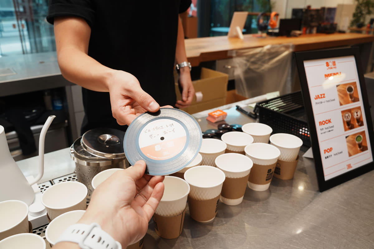 Allpress Coffee Roastersとコラボレーションしたラウンジエリアも用意
