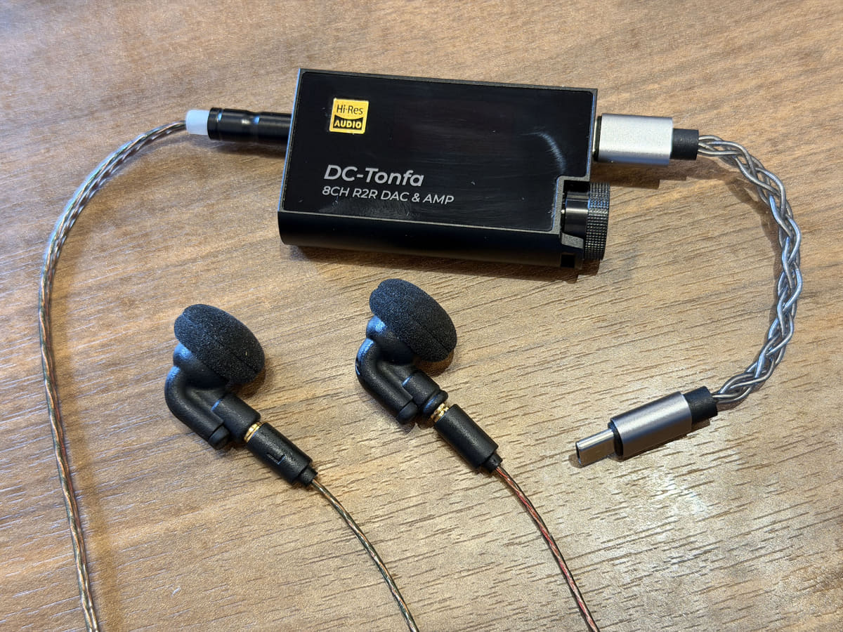 iBasso Audio「DC-Tonfa」と接続