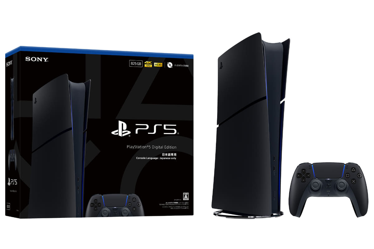 「PlayStation 5 デジタル・エディション　ミッドナイト ブラック 日本語専用」