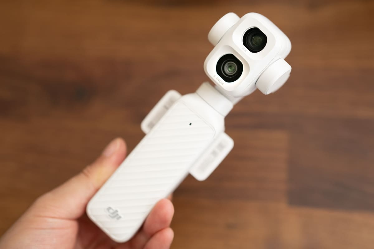 「Osmo Pocket 4P」新色パールホワイト