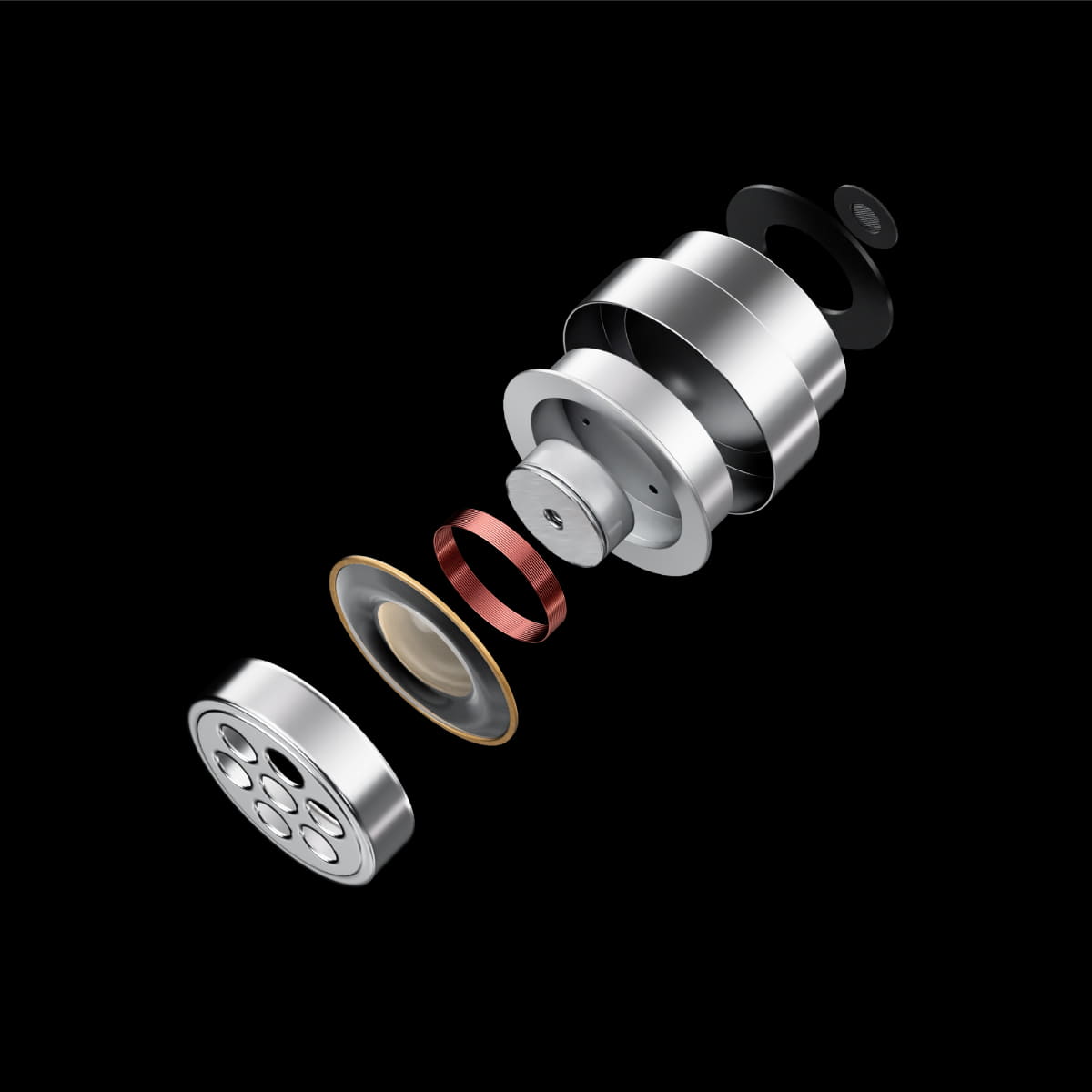 7.8mm DLCドームツイーター