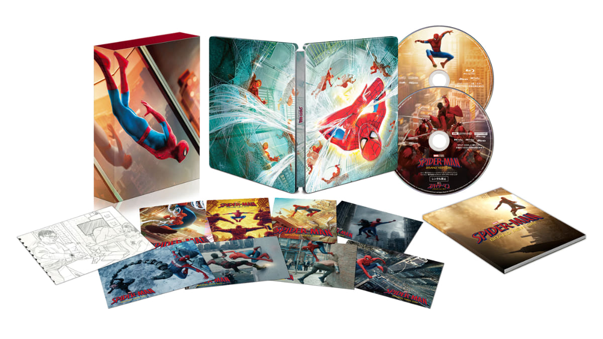 プレミアム・スチールブック・エディション(UHD BD/BD)「スパイダーマン：ブランド・ニュー・デイ」　SPUF-1057　12,100円　2027年1月20日発売