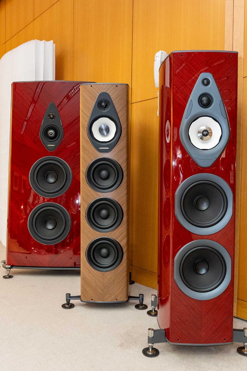 デモンストレーションでは「Olympica V G3」や「Stradivari」などが使われる