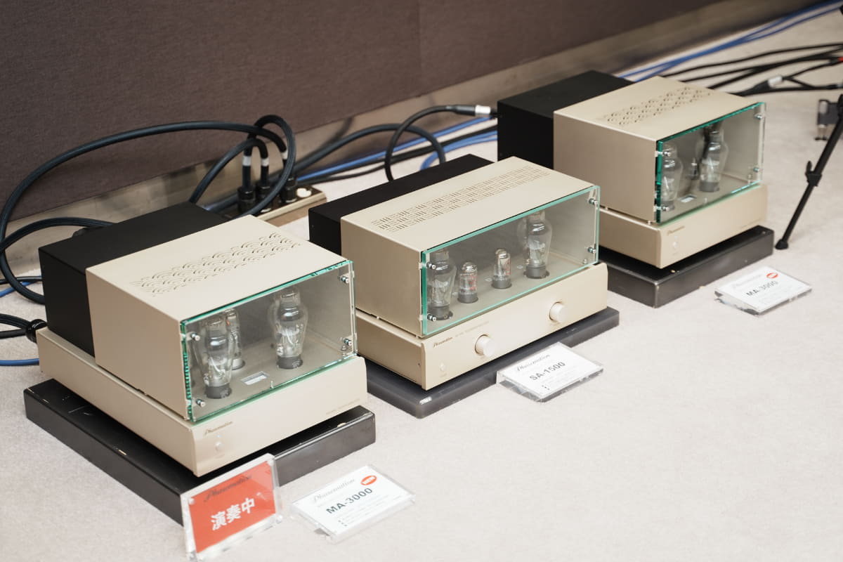 真空管式モノラルパワーアンプ「MA-3000」