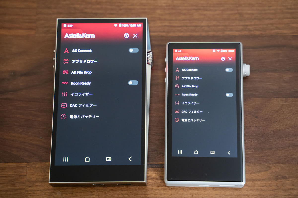 左から「A&ultima SP3000」、「PD5」