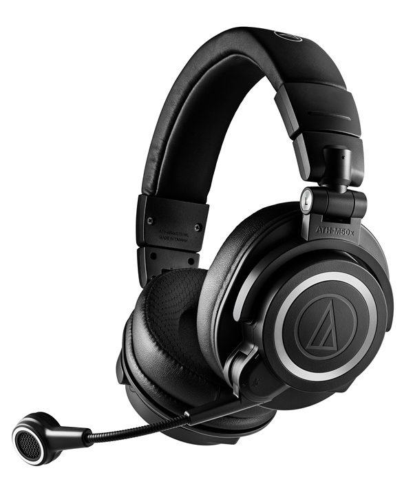 ワイヤレス・ストリーミングヘッドセット「ATH-M50xSTS-WL」