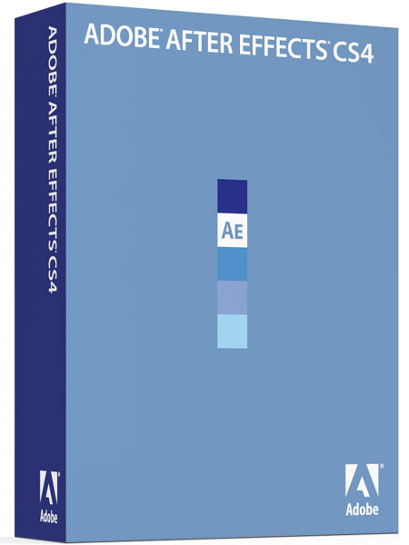 現行バージョンのPremiere Pro CS4(左)とAfter Effects CS4(右)