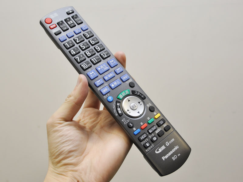DMR-BWT3000のリモコン