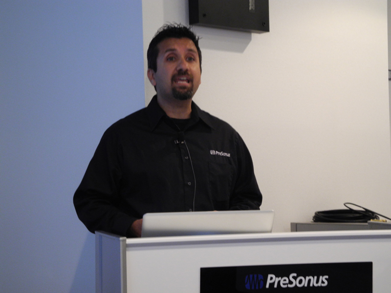 PreSonusのセールス・バイス・プレジデント、Rick Naqvi氏