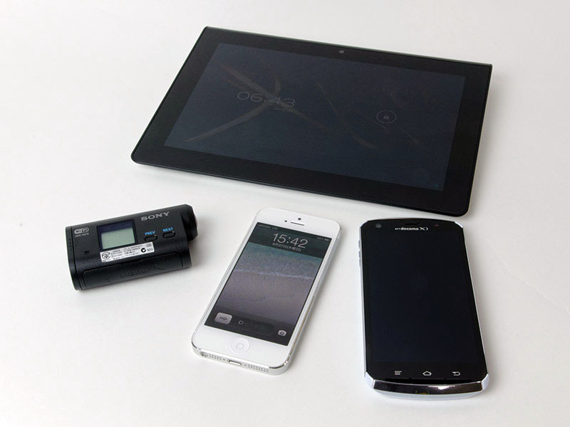 iPhone、Android、タブレットなどからコントロールできるようになるWi-Fi機能を標準搭載