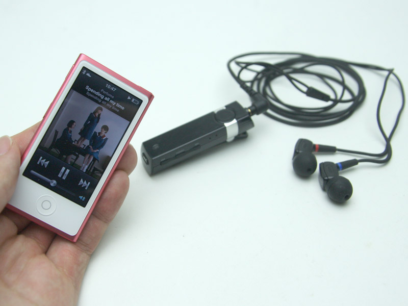 LBT-AR300とペアリングして音楽再生、操作ができた