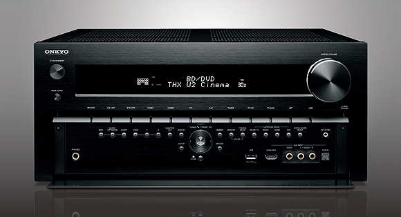 オンキヨーのハイエンドAVアンプ「TX-NR5010」。e-onkyo musicのドルビーTrueHD 5.1ch配信にも対応する