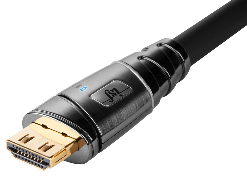 ISF2000HD。インジケータで伝送中の信号を表示する