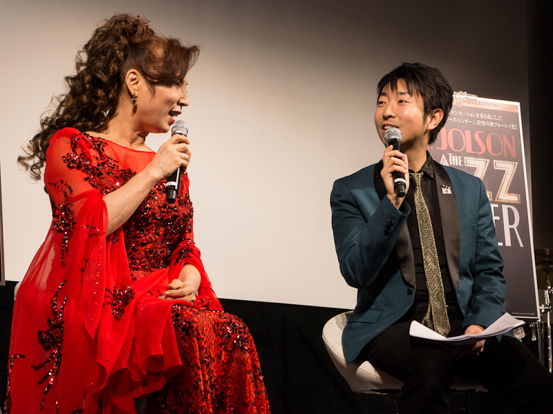 トークショーの模様