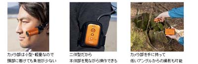 パナソニック、耳かけできるウェアラブルカメラ「HX-A100」 - AV Watch