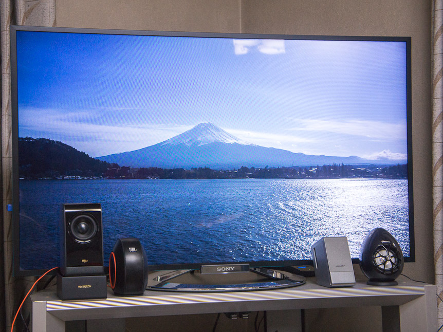 テレビとも組み合わせてみた