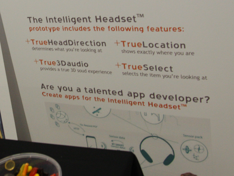 The Intellgent Headsetの特徴