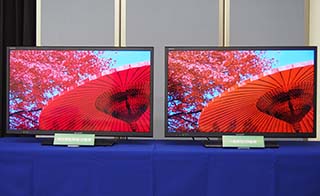 シャープ、'16年の8K試験放送に向け高色再現LEDを開発。4K/8Kテレビに