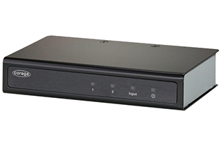 コレガ COREGA HDMI4 4K2K 対応 CG-VSHH04 廃盤品 コレガ、4K映像を4出力できるHDMI分配器。31,900円の2出力モデルも