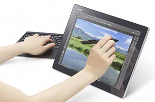 VAIO Z Canvas 12.3インチ 2-in-1 タブレットPC 特長｜【生産完了】VAIO Z Canvas｜VAIO