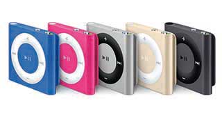 アップル、iPod nano/shuffleも新カラーに - AV Watch